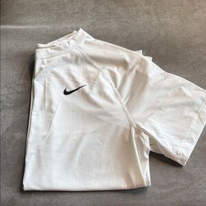 Nike Men's Athletic White Shorts